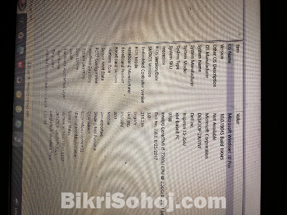 Dell Laptop . Dell Inspiron 15-3567